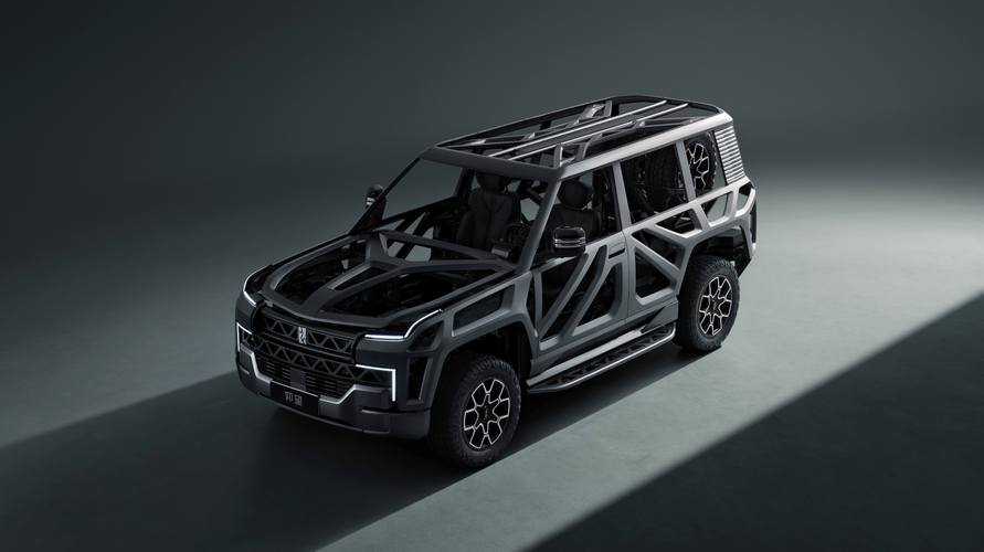 东莞23仰望U8硬派越野的科技魅力，国能汽车对传统燃油车市场的冲击